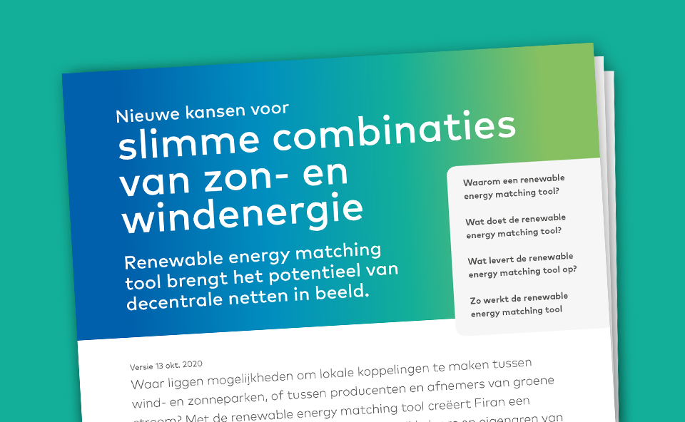 Nieuwe kansen voor slimme combinaties
