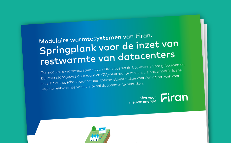 Springplank voor de inzet van restwarmte van datacenters